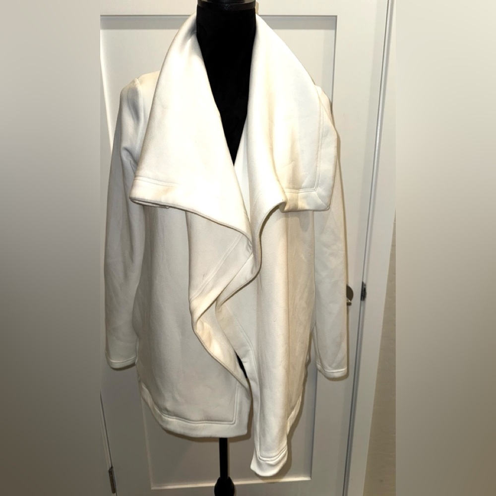 Spanx Air Essentials Powder white Open Wrap Cardigan M
